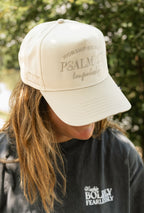 Psalm 27 Hat - Cream
