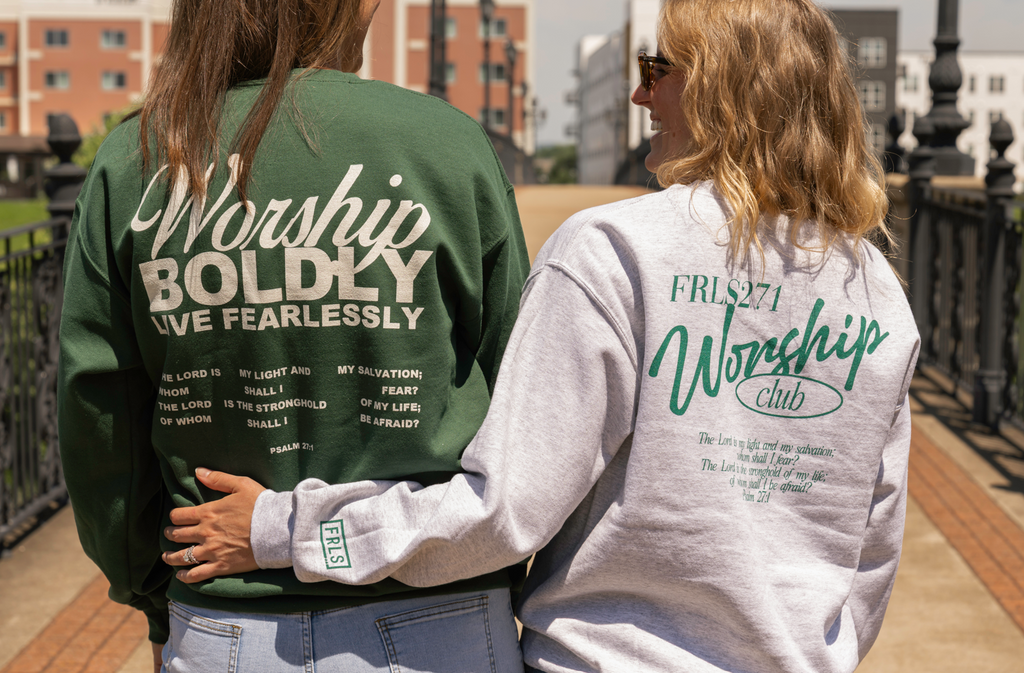 Worship Club Crewneck - Grey