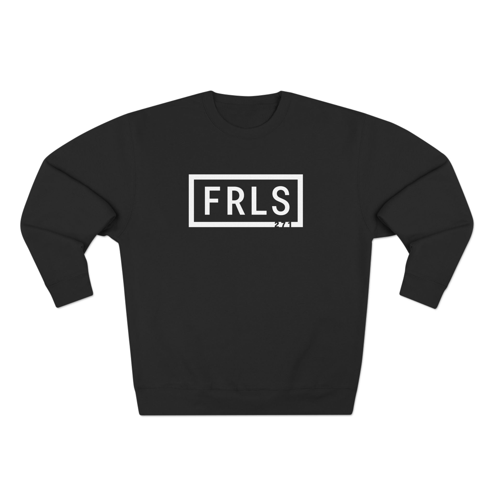 FRLS271 Classic Black Crewneck