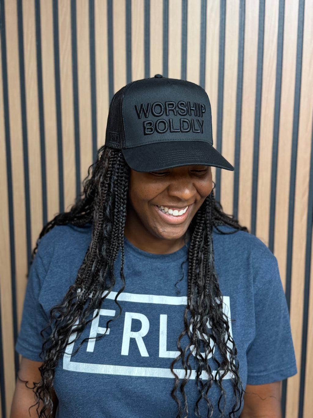 Worship Boldly Black Hat