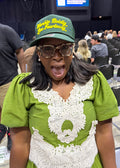 'Worship Boldly Live Fearlessly' Green Hat