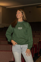 Worship Boldly Crewneck - Forest Green