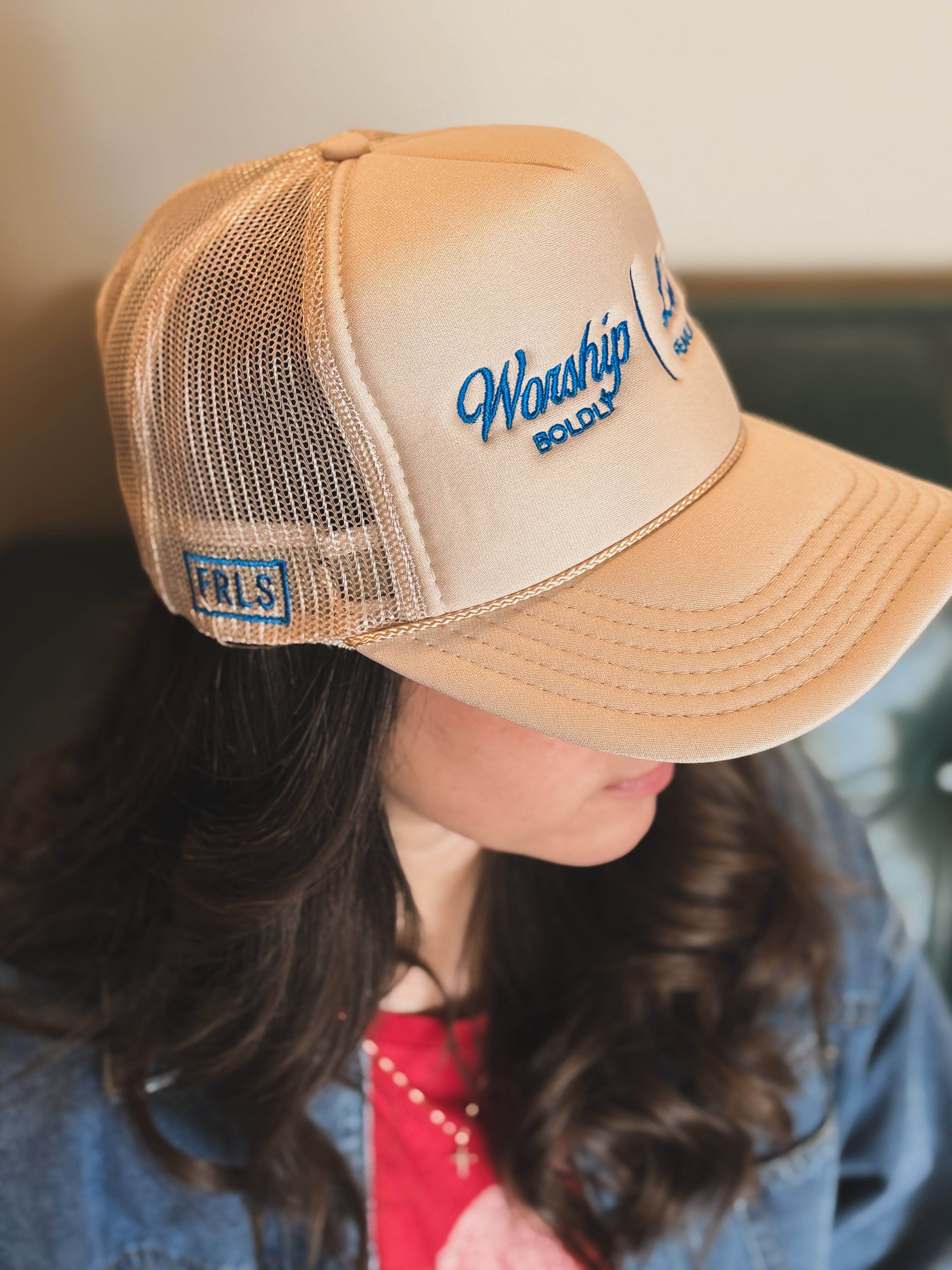 Worship Boldly Trucker Hat