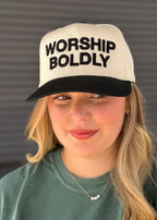 Worship Boldly Cloth Hat