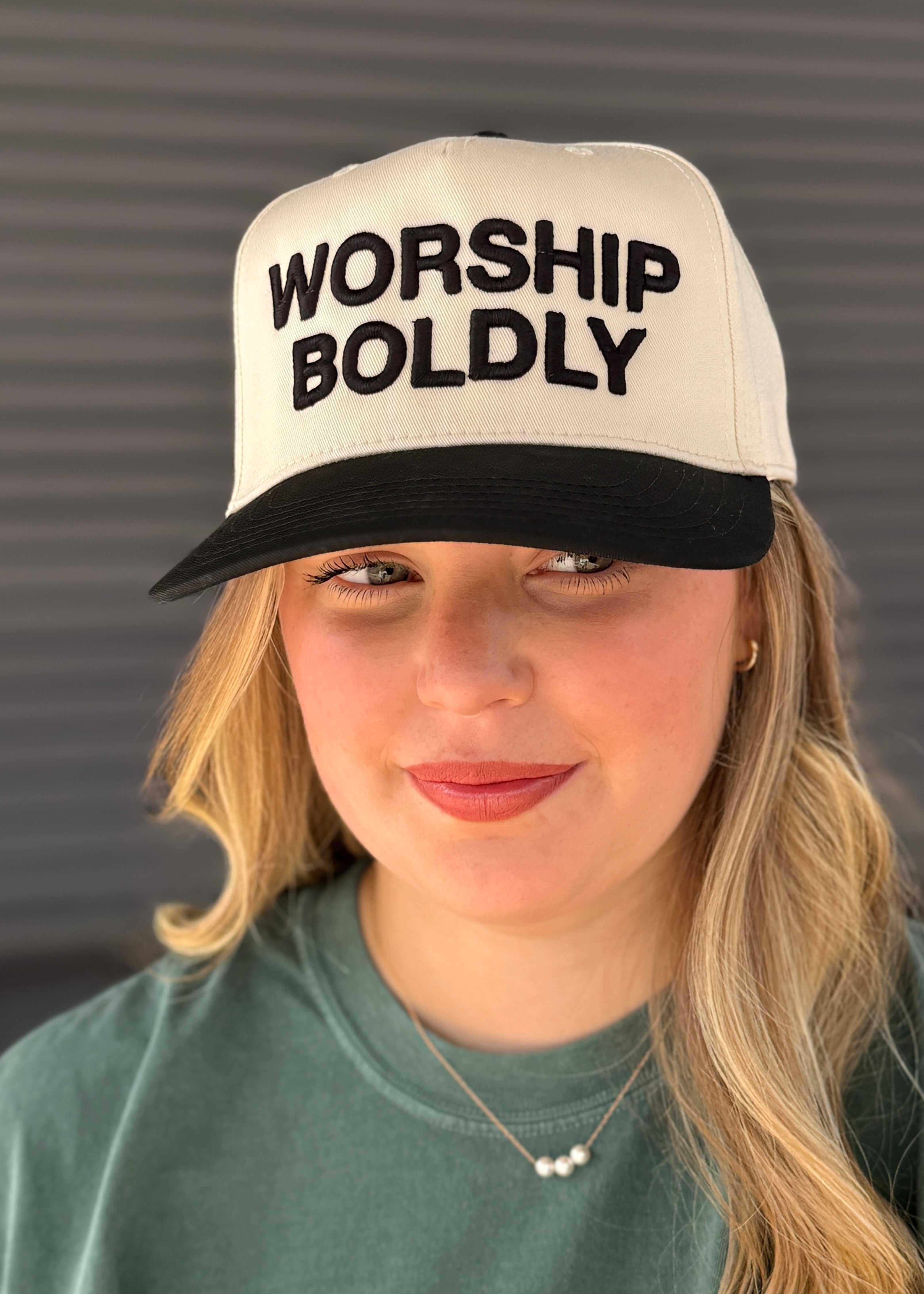 Worship Boldly Cloth Hat