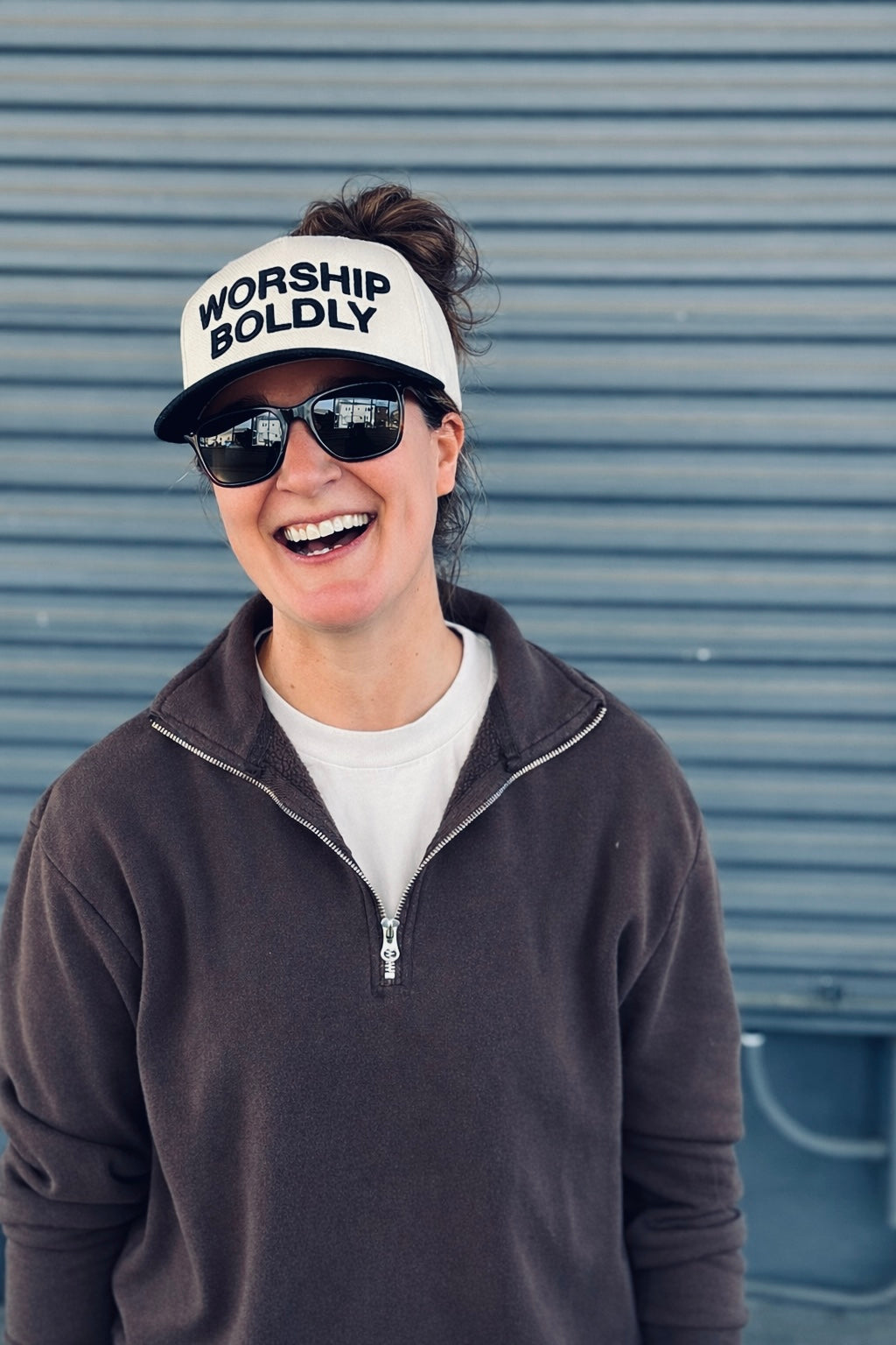 Worship Boldly Cloth Hat