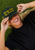 'Worship Boldly Live Fearlessly' Green Hat