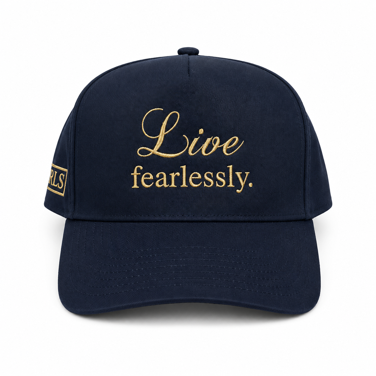 Live Fearlessly Hat - Navy