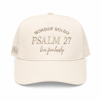 Psalm 27 Hat - Cream