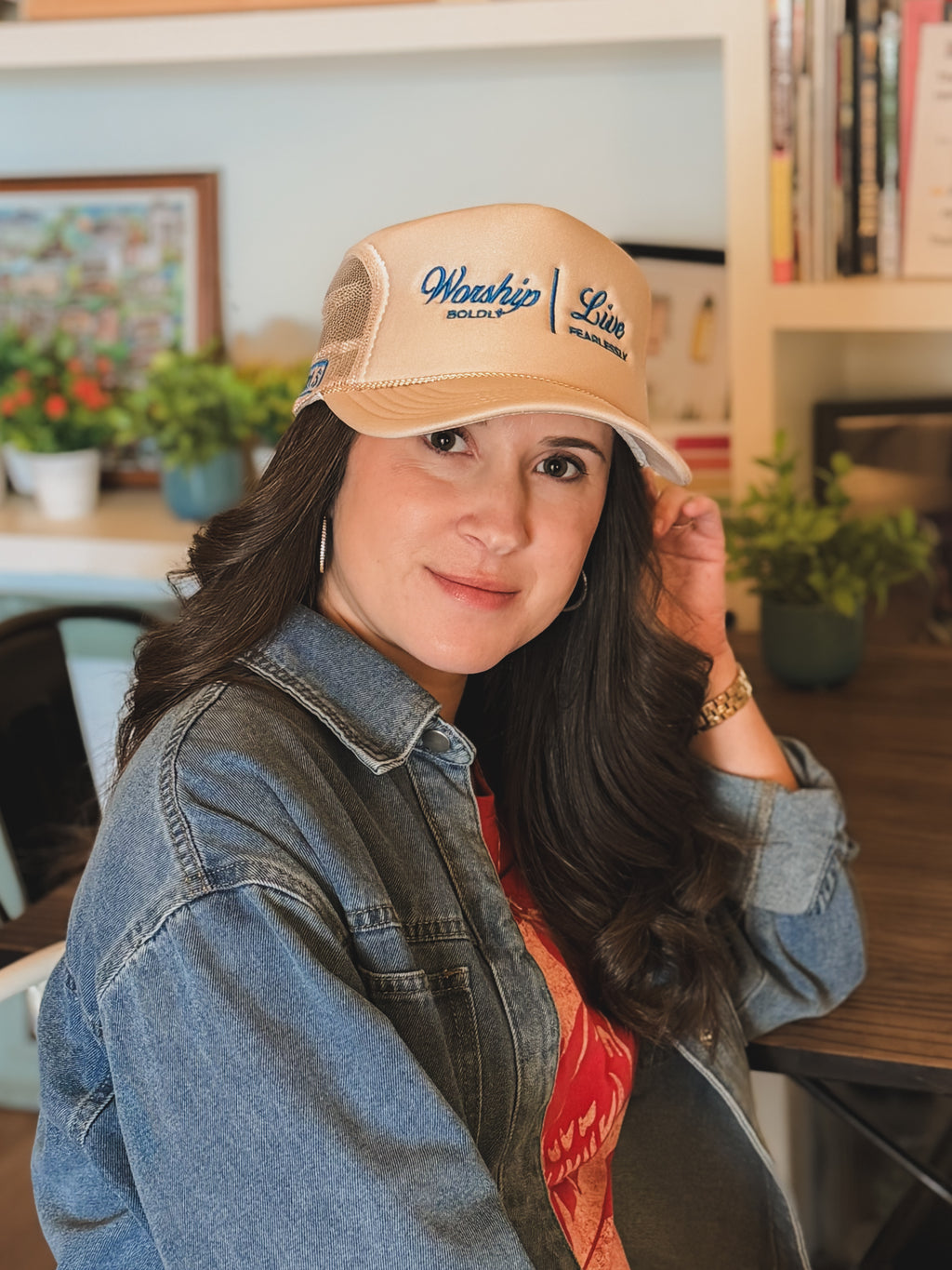 Worship Boldly Trucker Hat