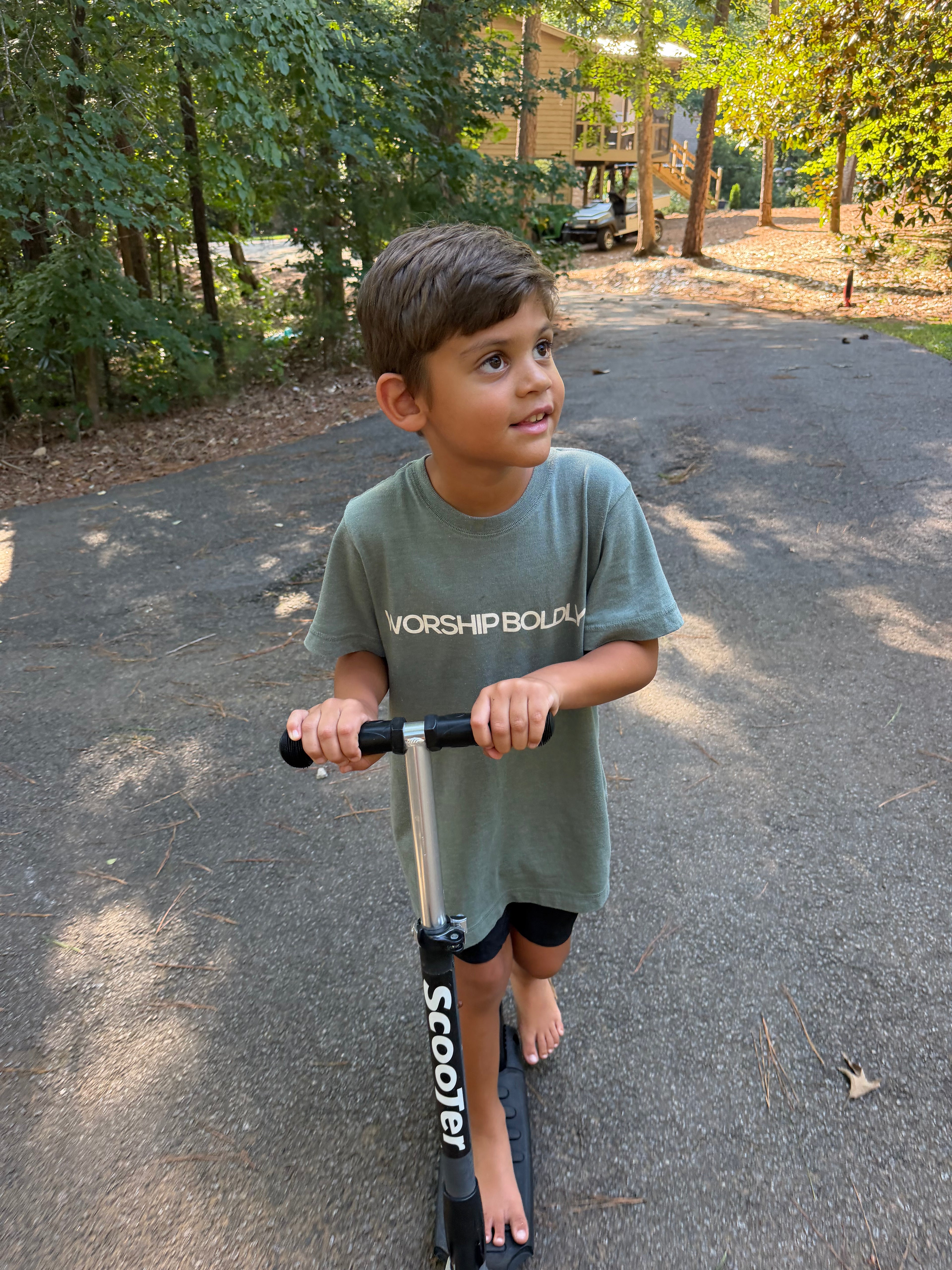 Live Fearlessly Kids Tee