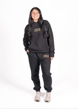 FRLS Black Joggers