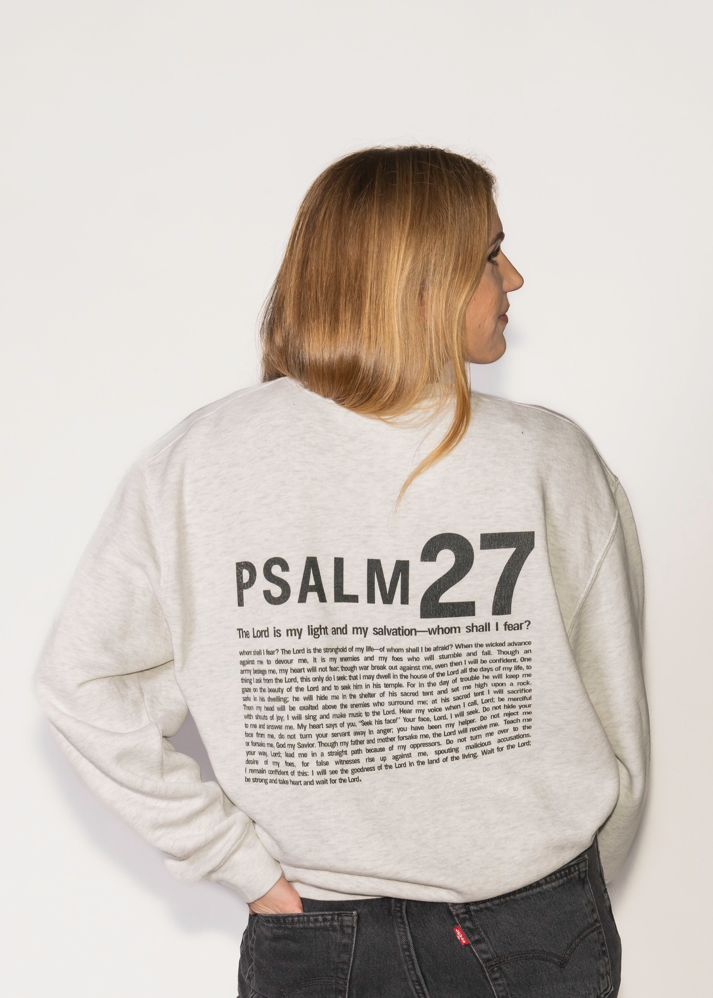 Psalm 27 Crewneck