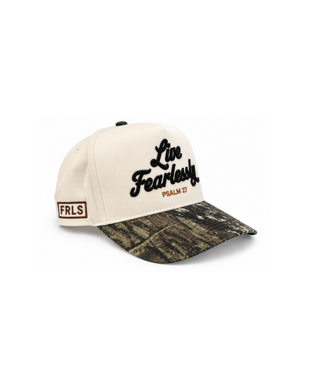 'Live Fearlessly' Camo Hat