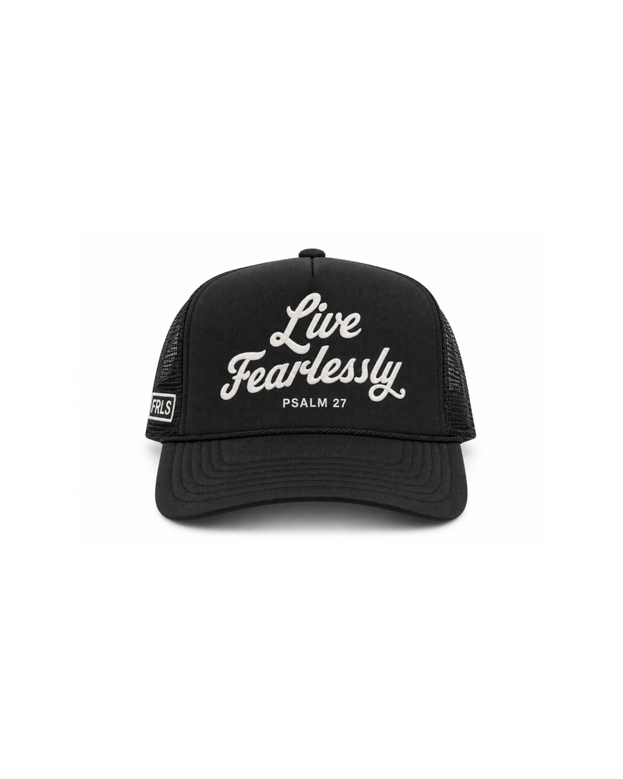 'Live Fearlessly' Black Hat