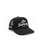 'Live Fearlessly' Black Hat