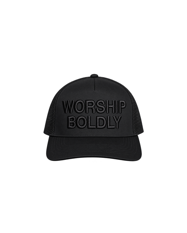 Worship Boldly Black Hat