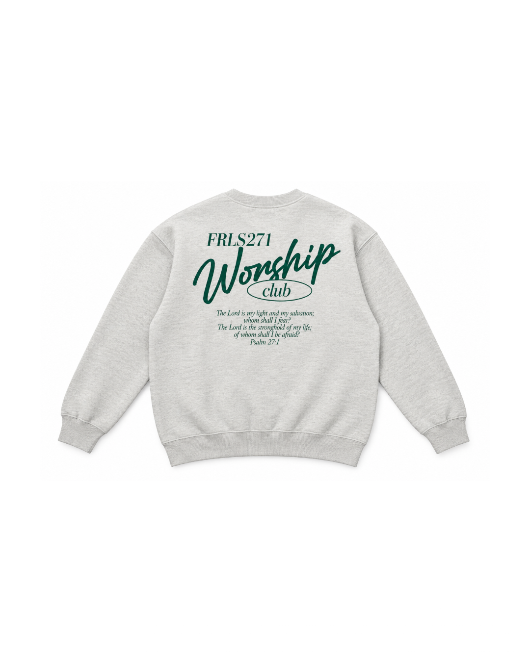 Worship Club Crewneck - Grey