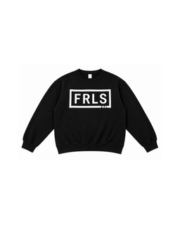FRLS271 Classic Black Crewneck