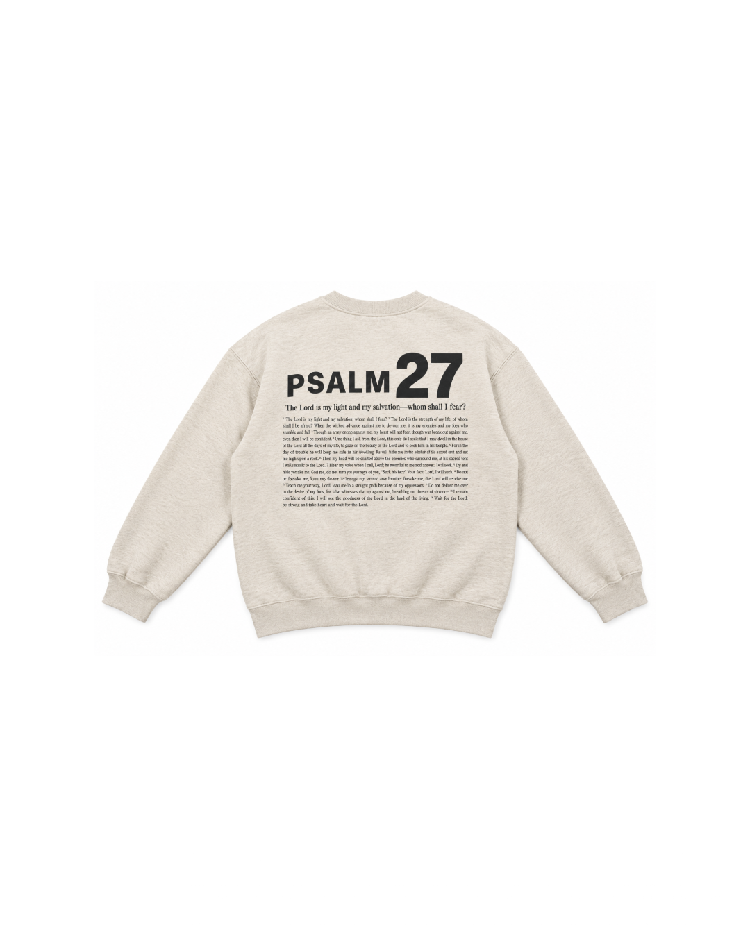 Psalm 27 Crewneck
