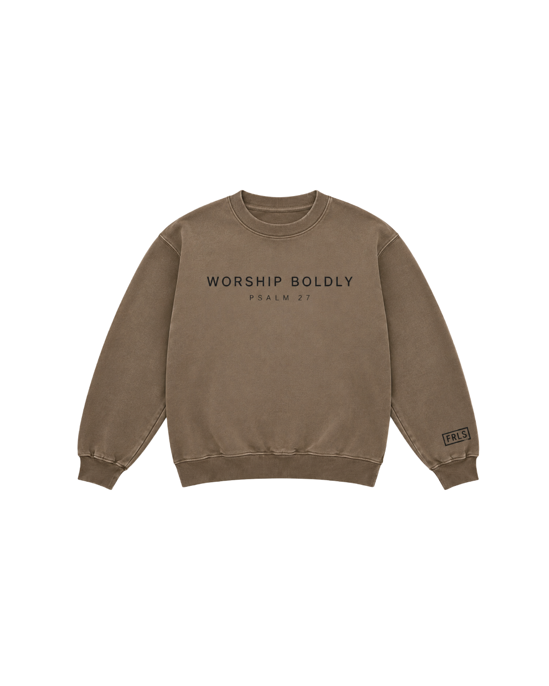 Whom Shall I Fear Crewneck - Brown