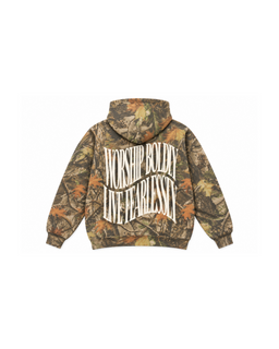 Worship Boldly Puff Print Hoodie