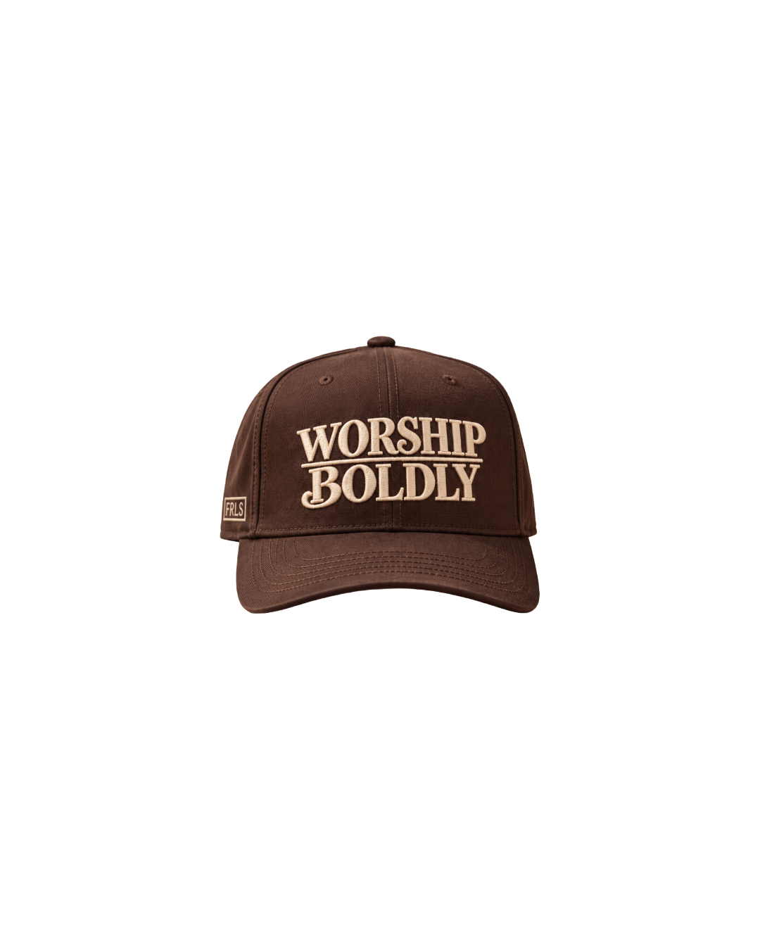 Worship Boldly Hat - Brown