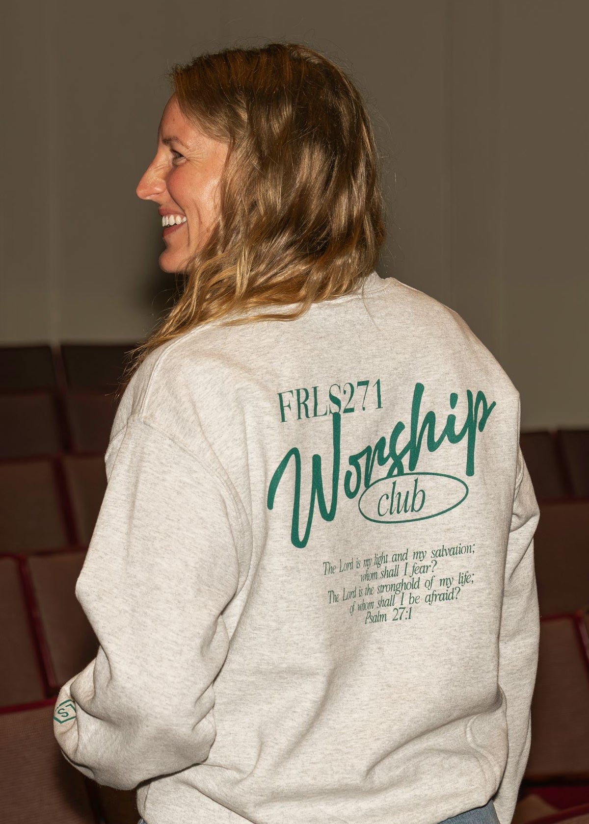 Worship Club Crewneck - Grey