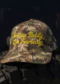 'Worship Boldly Live Fearlessly' Camo Hat