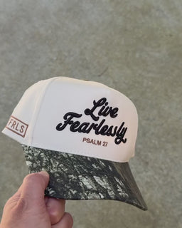 'Live Fearlessly' Camo Hat